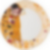 Тарелка обеденная lefard Поцелуй (г. климт) 25,5 см, кремовая 