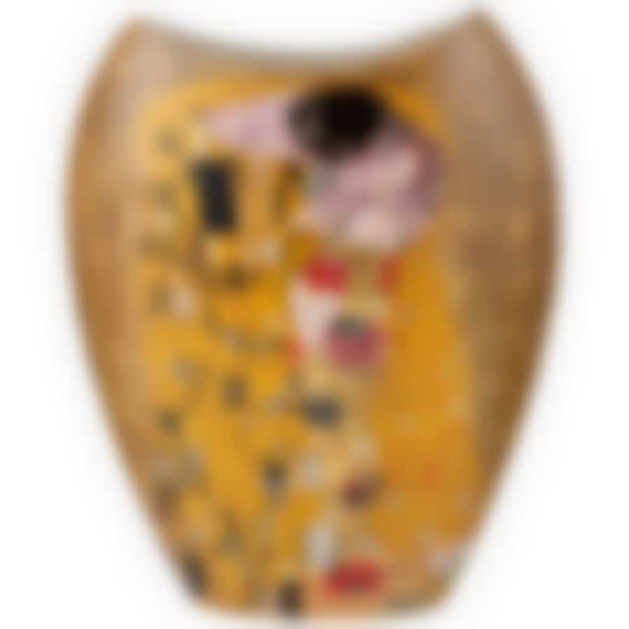 Ваза lefard Поцелуй (г. климт) 25,5 см, золотая 