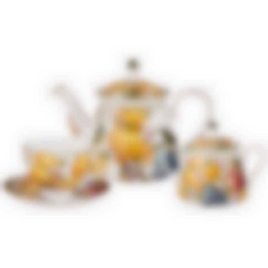 Сервиз чайный Фрукты 14 предметов 