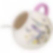 Солонка с ложкой Прованс лаванда 9,5*9,5 см. высота=10 см. / 170 мл. 