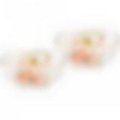 Набор салатников квадратных lefard Sense 2 шт. 8*4 см 