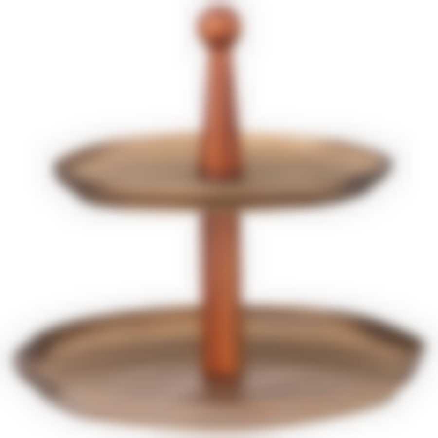 Ваза двухярусная bronco Bronze 24,5*20,5 см 