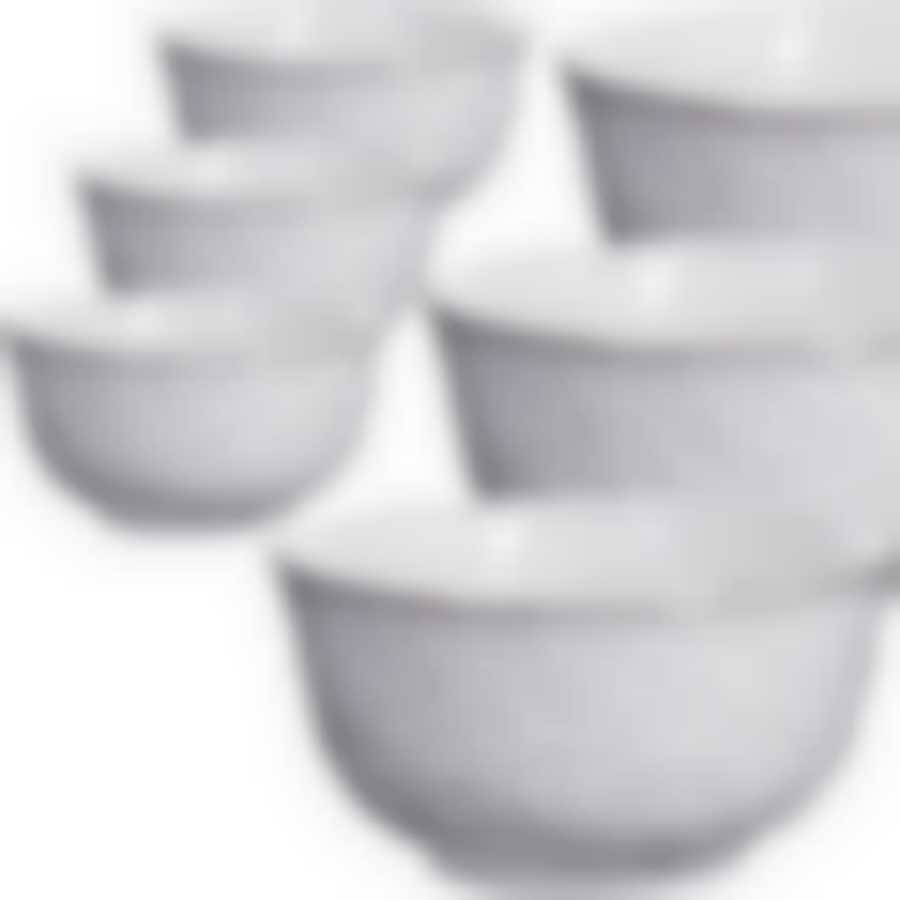 Набор салатников 6пр 800мл,фарфорLR