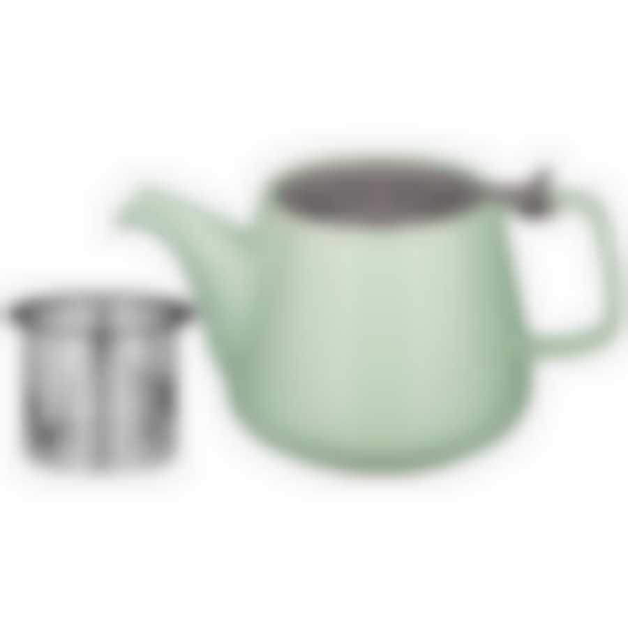 Чайник с металл.ситом и металл.крышкой Velour 1200мл, мятный 