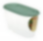 Емкость для сыпучих продуктов Idea, 0,9 л (фисташковый)