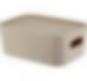 Коробка ИНФИНИТИ 1,7л с крышкой  Латте