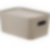 Коробка ИНФИНИТИ 6,2л с крышкой  Латте