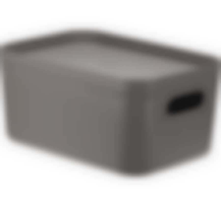 Коробка ИНФИНИТИ 6,2л с крышкой  французcкий серый