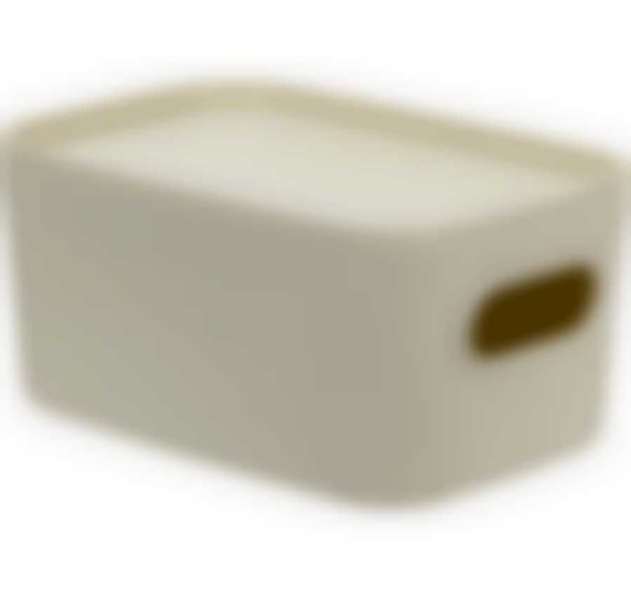 Коробка ИНФИНИТИ 0,65л с крышкой  Латте