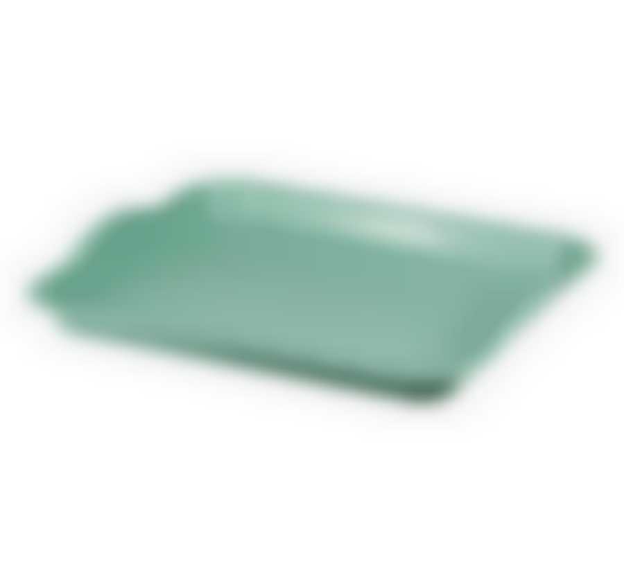 Поднос универсальный малый 25х29см.  Фисташковый