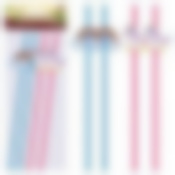 Трубочки для коктейля "Радужные единорожки". Набор 4 шт.