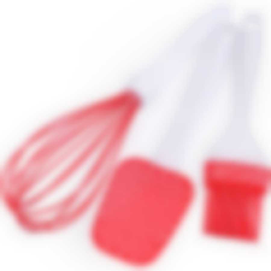 Набор кухонный 3пр силикон КРАСНЫЙ MB