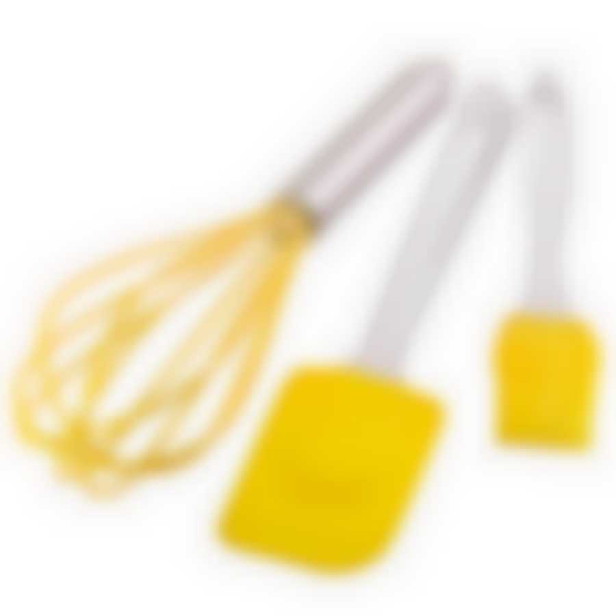 Набор кухонный 3пр силикон ЖЁЛТЫЙ MB