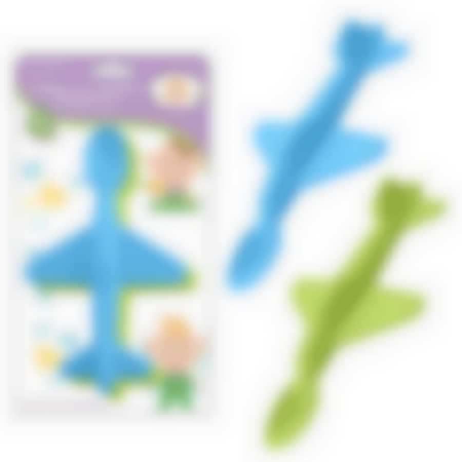 Набор из 2-х ложек "Самолетик"