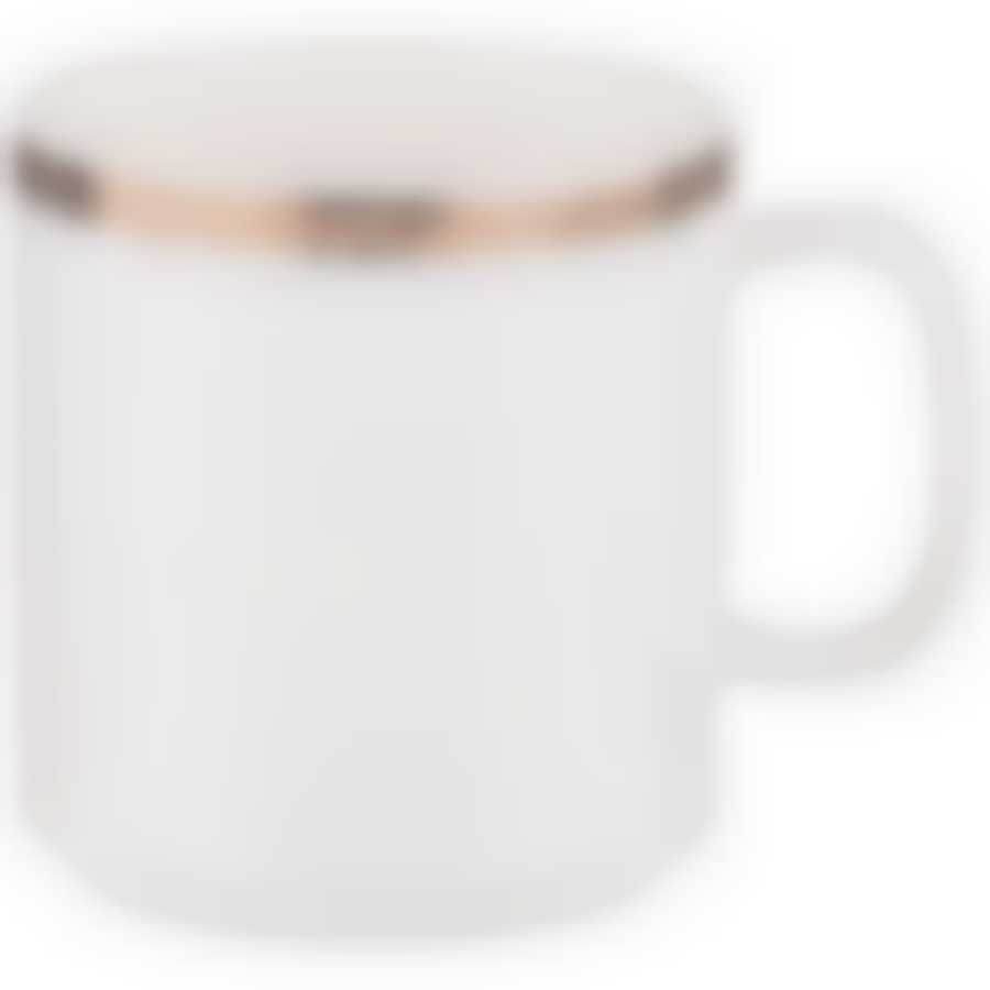 Кружка lefard Glamour 400 мл золотая 