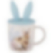 Кружка lefard bunny с сил. крышкой, 12/8,5*9см 400мл