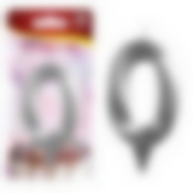 Свеча для торта "Грань" цифра 0 (хром), 8,7х4,3х1,2 см. NEW