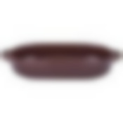 Форма для запекания овальная agness 39*18,5*6,8 см 2,2 л коричневая 