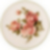 Тарелка Корейская роза 21*21 см. высота=2,5 см. 