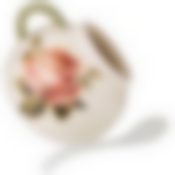 Солонка с ложкой Корейская роза 9,5*9,5 см. высота=10 см. / 170 мл. 