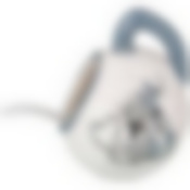 Солонка с ложкой Ля мур 9*8,5 см. высота=11 см. 