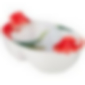 Менажница Золотая рыбка 2х-секционная 17 см 