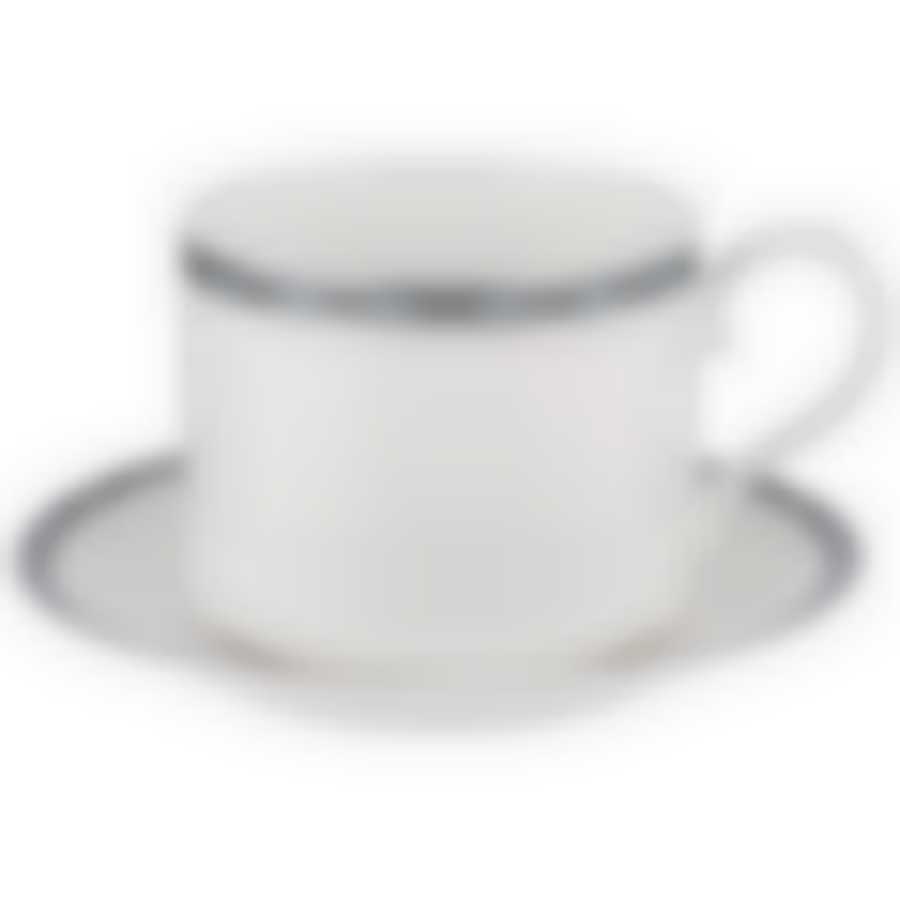 Чайная пара lefard Glamour 300 мл голубая 