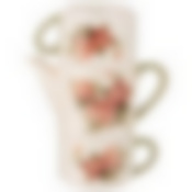 Чайный набор на 2 персоны Корейская роза 3пр. 400мл/200мл 