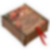 Шкатулка для чайных пакетиков и мелочей "С НОВЫМ ГОДОМ". Размер 18х15,5х7,5см. NEW