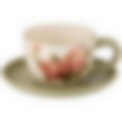 Чайный набор на 1 персону Корейская роза 15*15 см. высота=7 см. / 220 мл. 