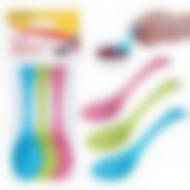 Ложки сервировочные. Набор 3шт. Длина 12,5см.