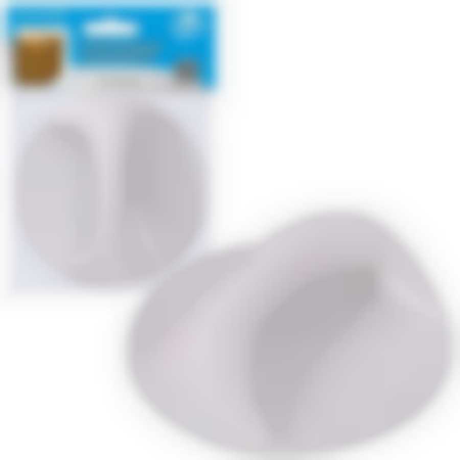 Ручка для дверей самоклеющаяся. Размер  8,5х 3,5см NEW