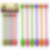 Ложка коктейльная. Набор 6шт. 20,5см