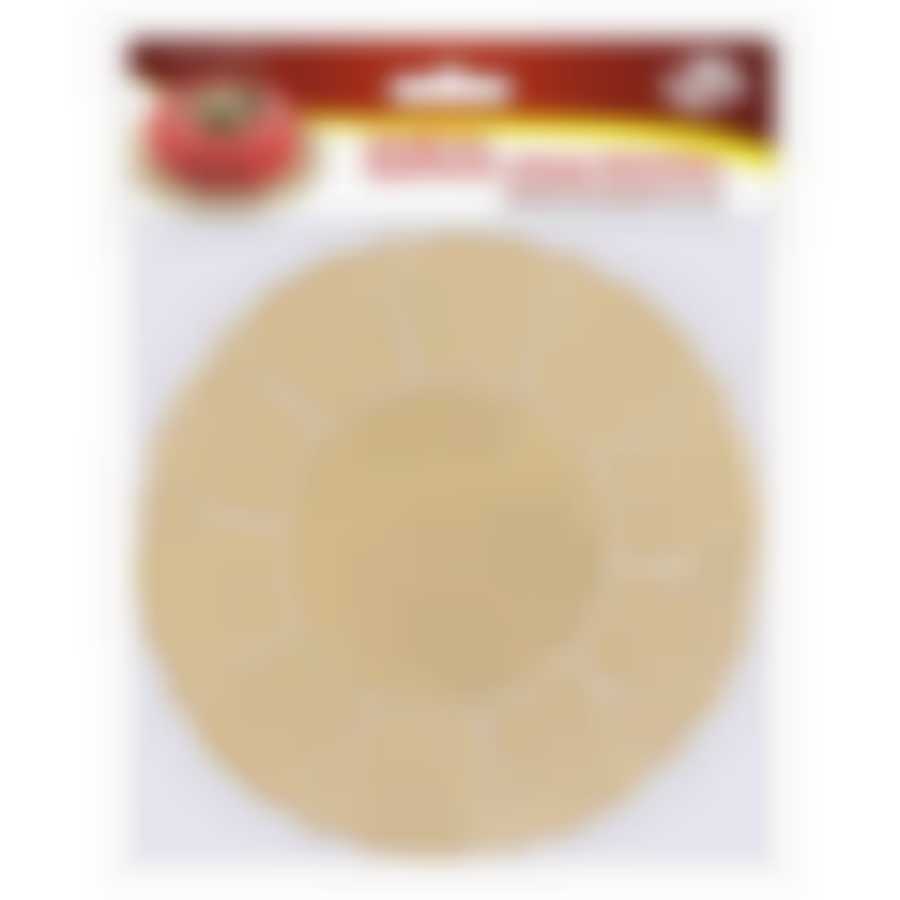 Салфетка бумажная "Ажур-ЗОЛОТО". Набор 10шт. Диаметр 16см.