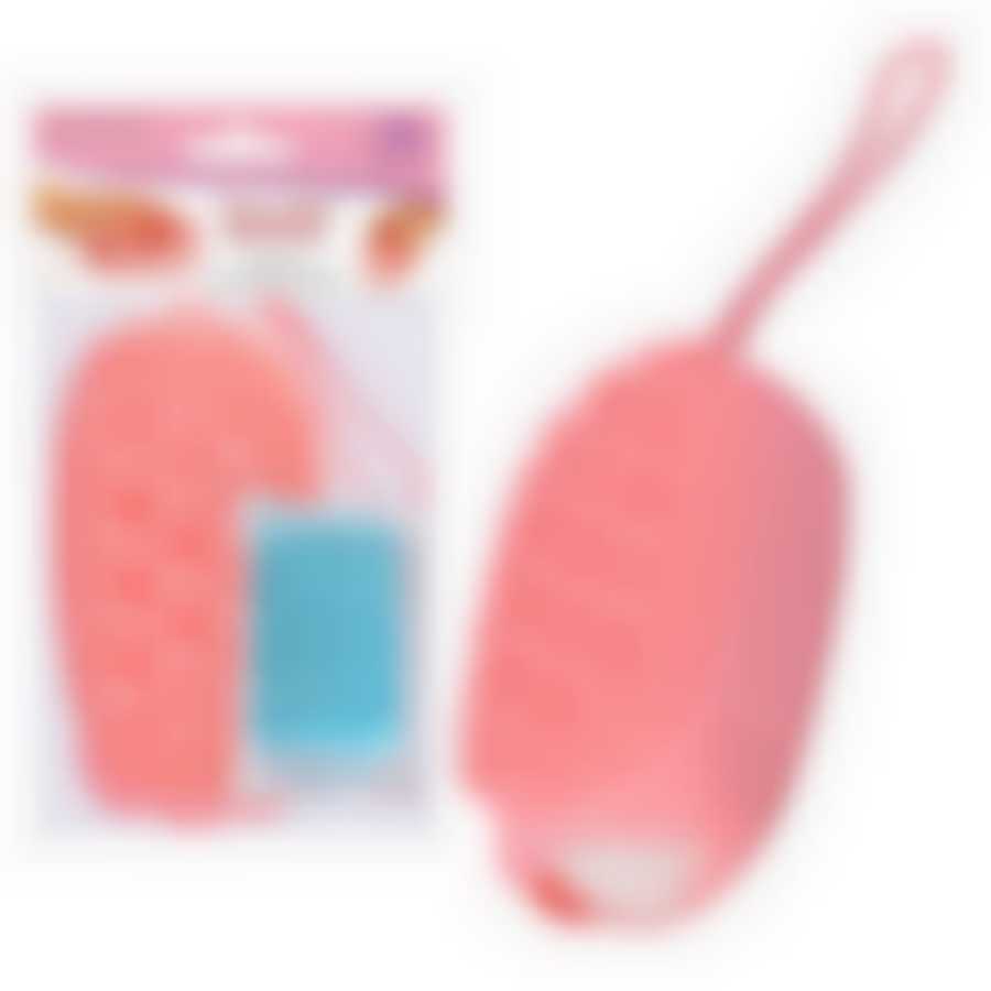 Щетка с губкой для ванной "Бьюти маус ".