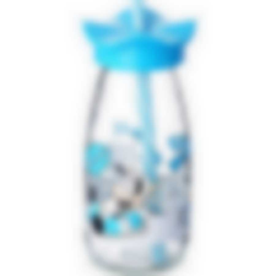 Бутылка для смузи стекло ГОЛУБОЙ 500 мл MB