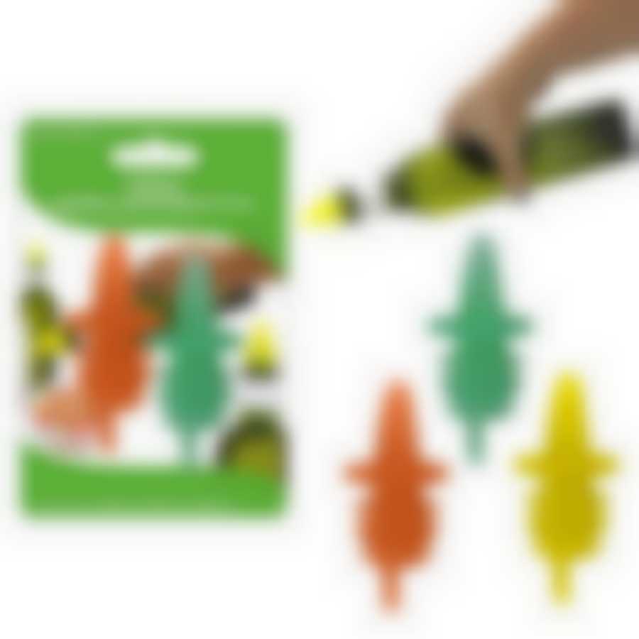 Набор пробок-дозаторов. 2 шт. 3цв.