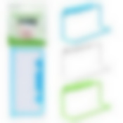 Навесной держатель для кухонных полотенец.Размер 19x9x6см 2цв.