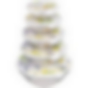 Набор миски с крышкой agness Прованс лимоны , 10 предметов, 150/250/450/630/1150 мл