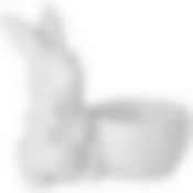 Подставка под яйцо Гермелин 9*5,5 см. высота=9 см. 