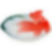 Подставка под чайный пакетик Золотая рыбка 9 см 