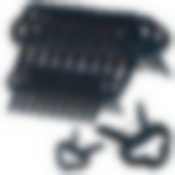 Набор зажимов для растений. 20 шт. Размеры: 3х4х0,7см, 4,5х6х1см. NEW