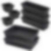 Набор органайзеров для хранения в выдвижных ящиках "Октава". 8шт. 2цв