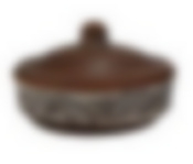 Блюдо для запекания/Кокотница с крышкой "Орнамент" 380 мл