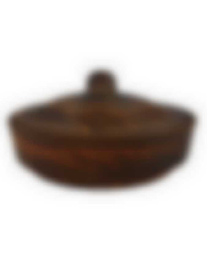 Блюдо для запекания/Кокотница с крышкой "Гладь" 300 мл