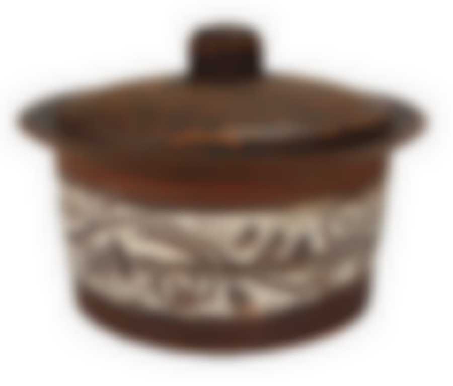 Кокотница для жульена с крышкой "Орнамент" 200 мл