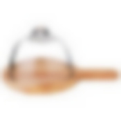 Доска разделочная с крышкой agness 30*20*1,5 см