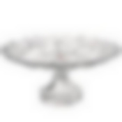 Ваза на ножке стекло, 31 см