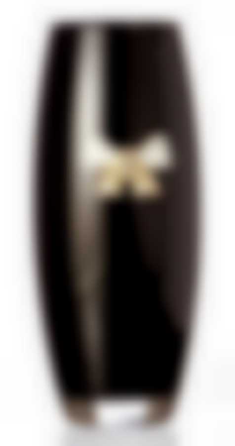 Ваза флора черная высота=26 см.