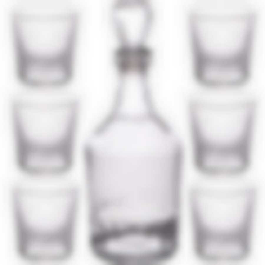 Набор д/вина 7пр. "Спираль" графин+6 стаканов